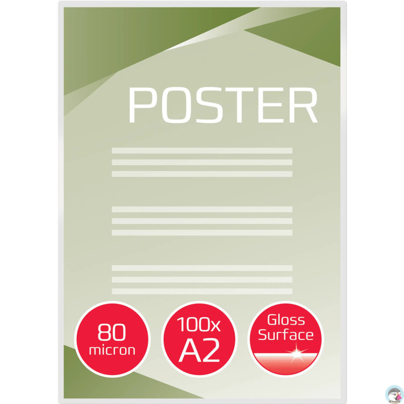 Folia do laminacji GBC Pouch A2 80Mic 100szt. IB589782