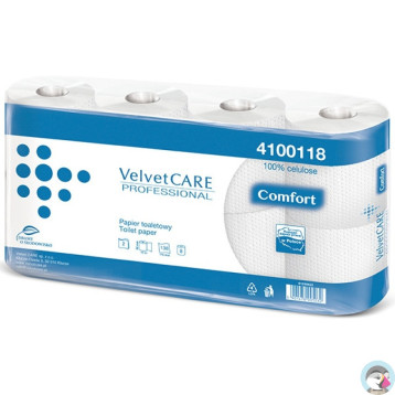 Papier toaletowy AFH VELVET celuloza 2 warstwy COMFORT (op.8rolek) 4100118/4100119