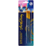Zestaw pędzli nylonowych ASTRAPEN Art&Hobby 3szt. 315024010