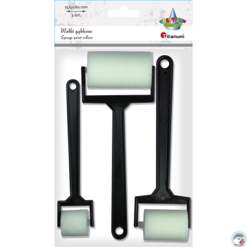 Pędzle gąbkowe wałek 3 22CH0827-5 491221 TITANUM