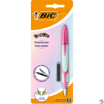 Pióro wieczne + naboje(6) + wymazywacz EasyClic 993084 BIC