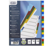 Przekładki do segregatora A4 20 sztuk PP kolorowe 100204757 OXFORD