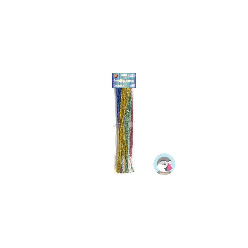 Druty kreatywne METALIK 6mm (40szt.) DP-6372 ALIGA