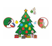 Choinka magnetyczna BOMBKI zestaw kreatywny ZK-CHM-01 BIURFOL