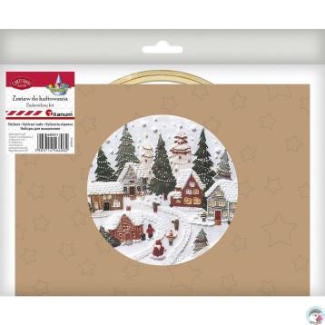 Zestaw do haftowania Wioska Św. Mikołaja 649471 TITANUM