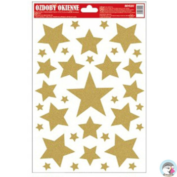 Witraż Gwiazdki wielokrotnego użycia STXWG-5003 BREWIS