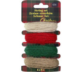 Zestaw sznurków 4x5m Christmas INTERDRUK