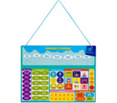 Magnetyczny zestaw do nauki Kalendarza ASTRAFUN 55el. 338025903