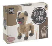 Zestaw do szydełkowania BULDOG 9,5x15,5x16cm CR1714/GE GRAFIX