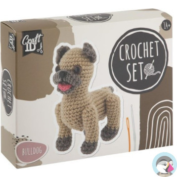 Zestaw do szydełkowania BULDOG 9,5x15,5x16cm CR1714/GE GRAFIX