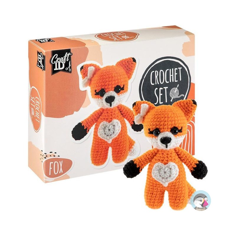 Zestaw do szydełkowania LISEK 13x8,5x17cm CR1700/GE GRAFIX