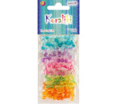 Koraliki plastikowe 8mm. op. 50g. (10kol. x 5g.) PJ-2844 ALIGA