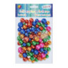 Kulki styropianowe brokatowe mix kol. rozmiar 8,10,15,20mm op. 110szt. KSB-1879 ALIGA
