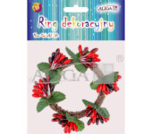 Ring dekoracyjny roz. ok. 10cm. op. 1szt. DPG-5944 ALIGA