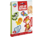 Obrazki do wyszywania 6szt. Zwierzęta 100044/2 MOXY