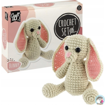 Zestaw do szydełkowania KRÓLIK 12x9x12cm CR1702/GE GRAFIX