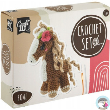 Zestaw do szydełkowania ŹREBAK 14,5x4x16cm CR1715/GE GRAFIX