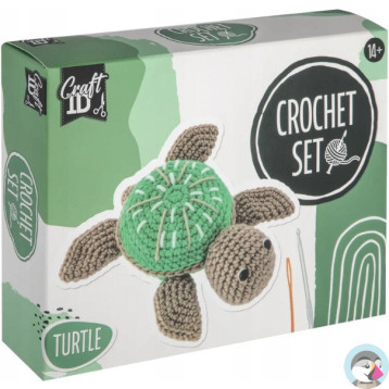 Zestaw do szydełkowania ŻÓŁWIK 14,5x4x16cm CR1706/GE GRAFIX