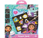 Zdrapywanka Gabbys Dollhouse + długopis 6ark. 19,5x19,5cm 420748 MOXY