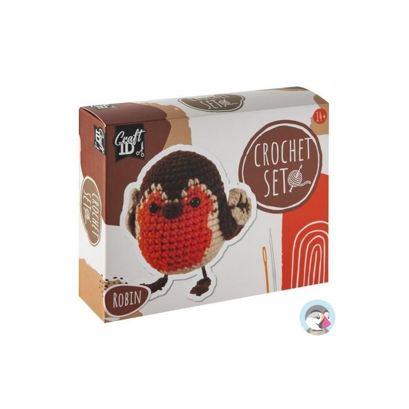 Zestaw do szydełkowania PTASZEK 10x8,2cm CR1732/GE GRAFIX