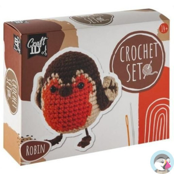 Zestaw do szydełkowania PTASZEK 10x8,2cm CR1732/GE GRAFIX