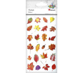 Naklejki foliowe JESIENNE LIŚCIE 24szt. 487035 TITANUM