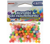 Koraliki do nawlekania 6mm mix kolorów K6-10MIX BREWIS