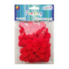 Pompony POM-403 czerwone 2cm (60szt.) ALIGA