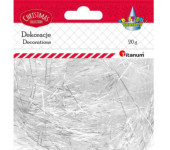 Włosy anielskie 20g białe 389726 TITANUM