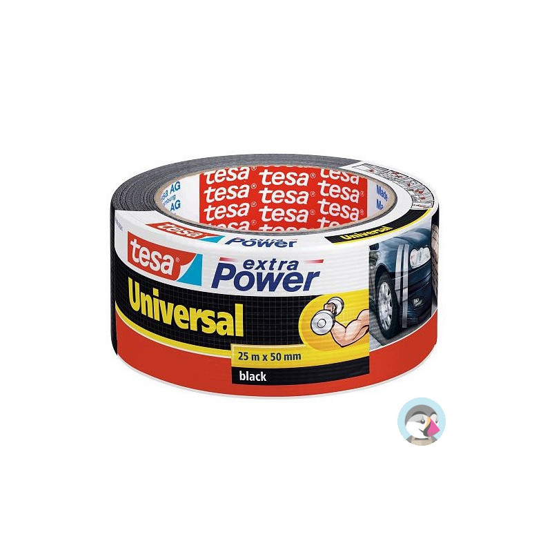 Taśma naprawcza czarna 25m x 50mm TESA 56388-00001-08