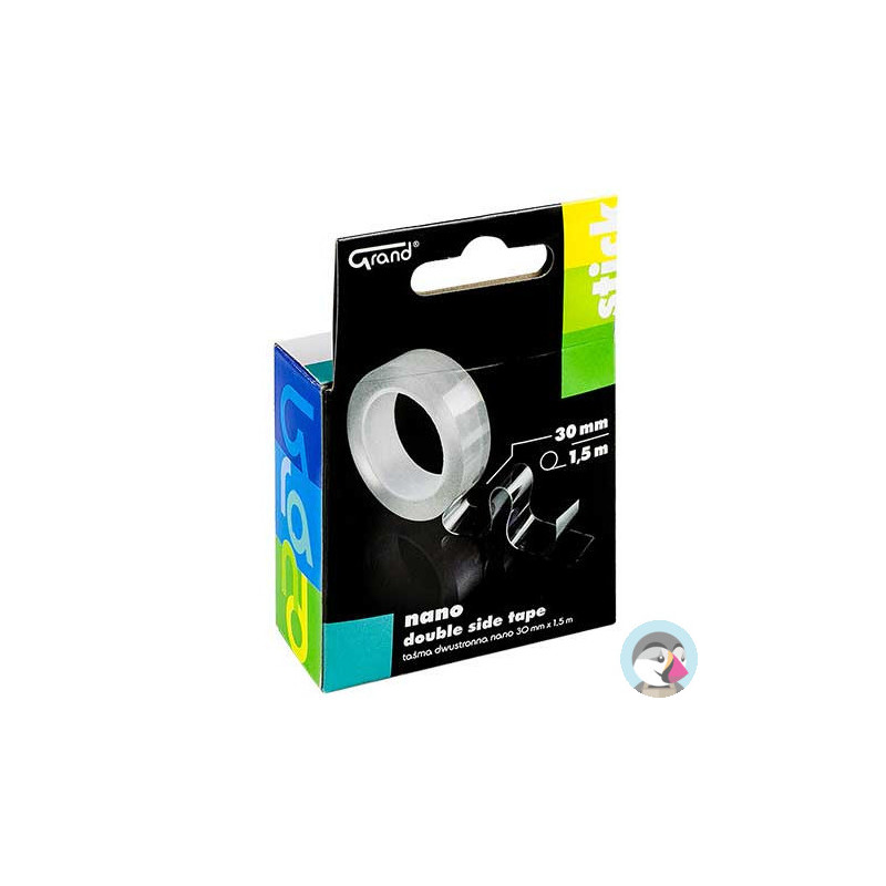 Taśma dwustronna nano 30mm x1,5m x1mm GRAND 130-1956