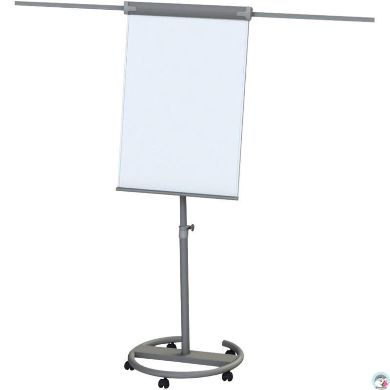 Flipchart suchościeralny magnetyczny mobilny, 2 ramiona TERRA 68x105xh220cm MF004 MEMOBE