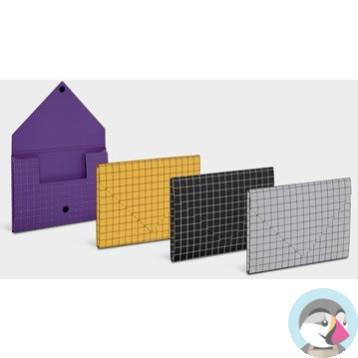 Teczka kopertowa 2 popielata 316/09 VAUPE