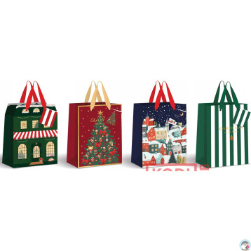 Torebka prezentowa duża Boże Narodzenie 190g 33x46x13cm INTERDRUK