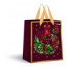 Torebka prezentowa duża Burgundy Boże Narodzenie 190g 33x46x13cm INTERDRUK