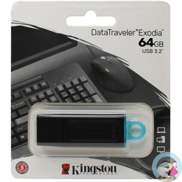 Pamięć USB 64GB KINGSTON USB 3.2 DTX/64GB DataTravel