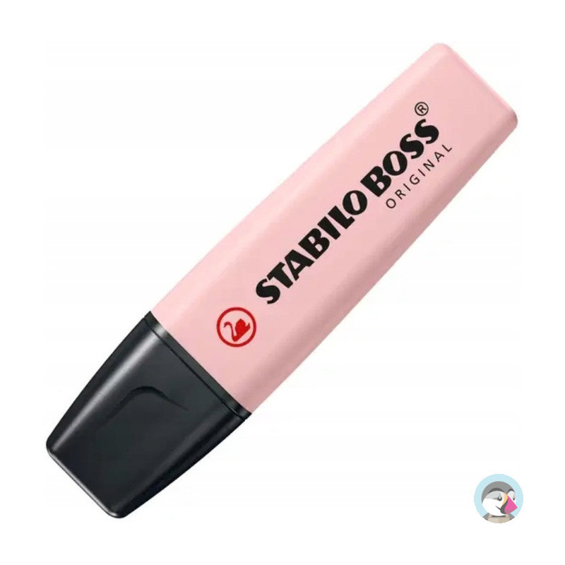 Zakreślacz BOSS ORIGINAL Nature COLOURS 70/128 pudrowy róż