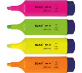 Zakreślacz MISTRAL 4kol TO-334 TOMA