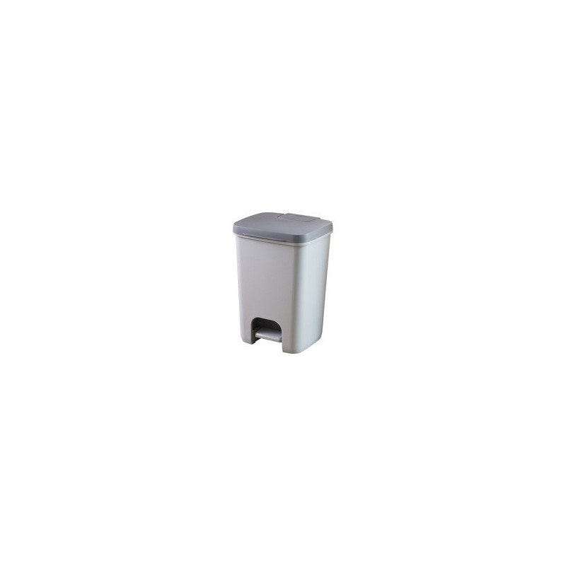 Kosz na śmieci 40l CURVER ESSENTIALS szary 00760-686-00
