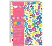 Blok DECO SUMMER A5 20k 170g 5 kolorów HA3817 1520-120 HAPPY COLOR