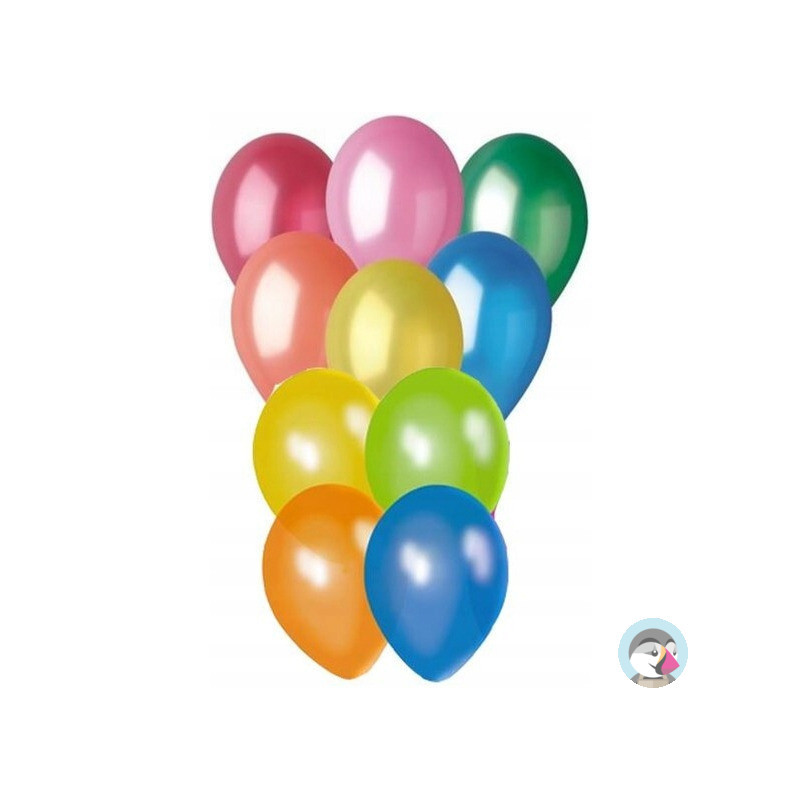 Balony 27cm mix kolorów op. 10szt. BB12-2344 ALIGA