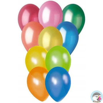 Balony 27cm mix kolorów op. 10szt. BB12-2344 ALIGA