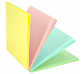 Bloczek STICKN MAGIC PAD 76x76mm pastel mix kolorów 21574