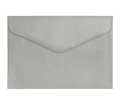 Koperta B6 PEARL srebrny K 150g. (10szt.) 280866 Galeria Papieru