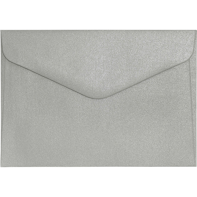 Koperta B6 PEARL srebrny K 150g. (10szt.) 280866 Galeria Papieru