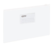 Koperta foliowa A4 na suwak EC009B biała 120-1055 GRAND