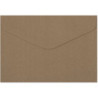 Koperta ozdobna 114x162mm KRAFT c.brązowy C6 120g (8szt.) 280222 Galeria Papieru