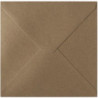 Koperta 160x160mm KRAFT ciemny beż K 120g. (10szt.) 280322 Galeria Papieru