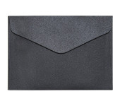 Koperta C6 Pearl czarna 150g. (10szt.) 280277 Galeria Papieru