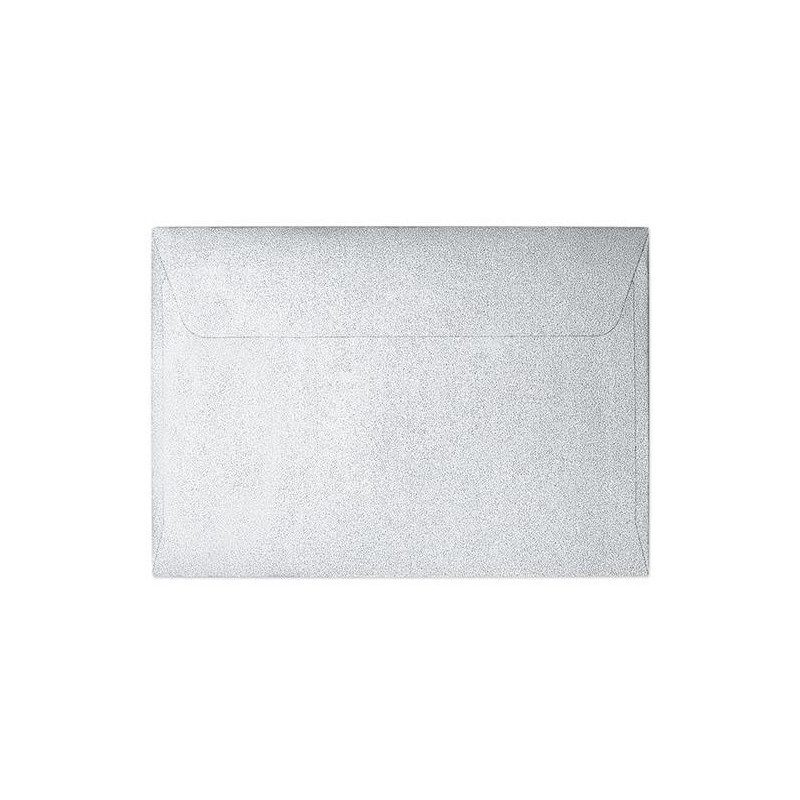 Koperta B7 PEARL srebrny 120g (10szt.) 280514 Galeria Papieru